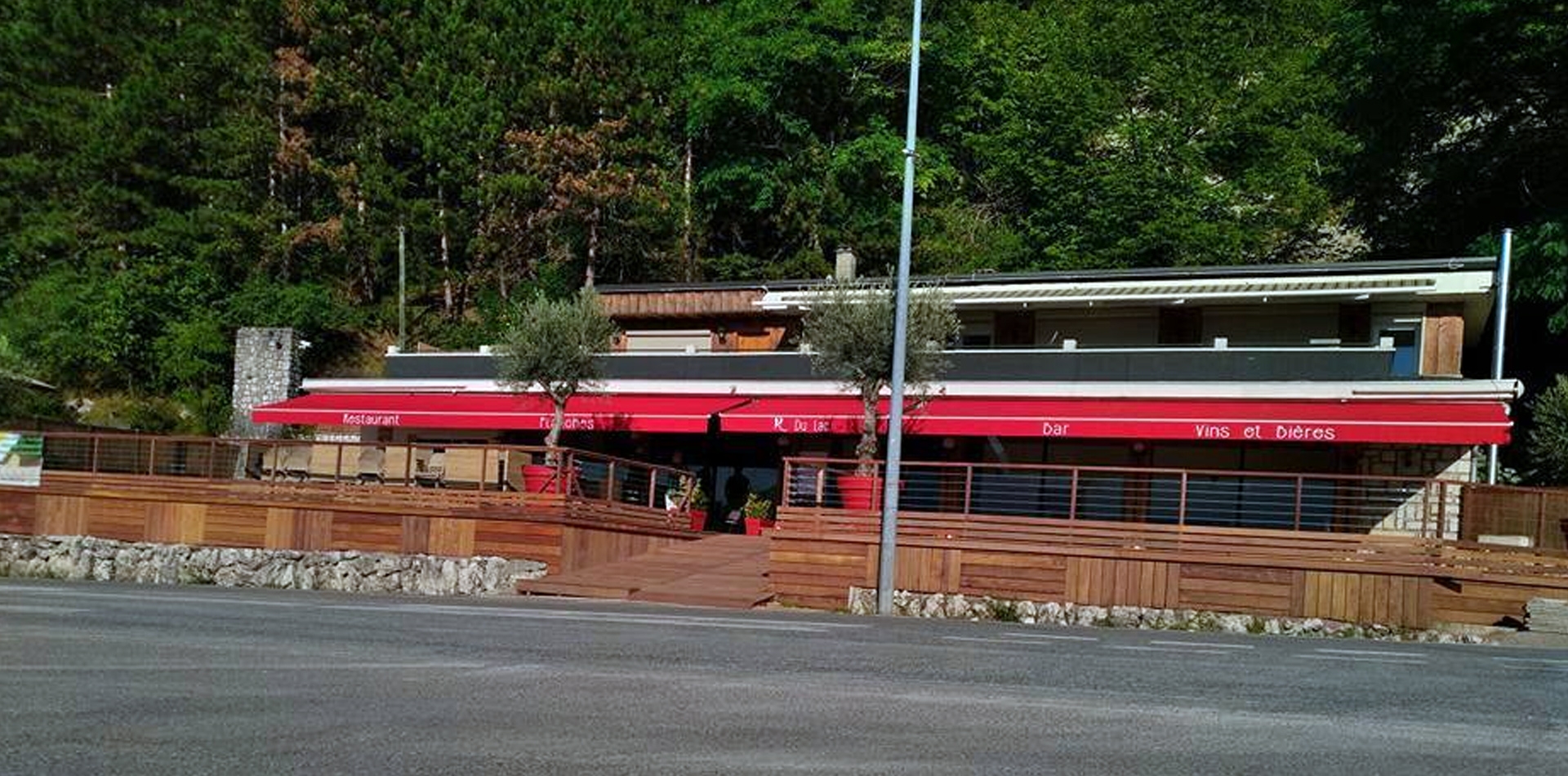 Restaurant Au Bord Du Lac Du Bourget R Du Lac